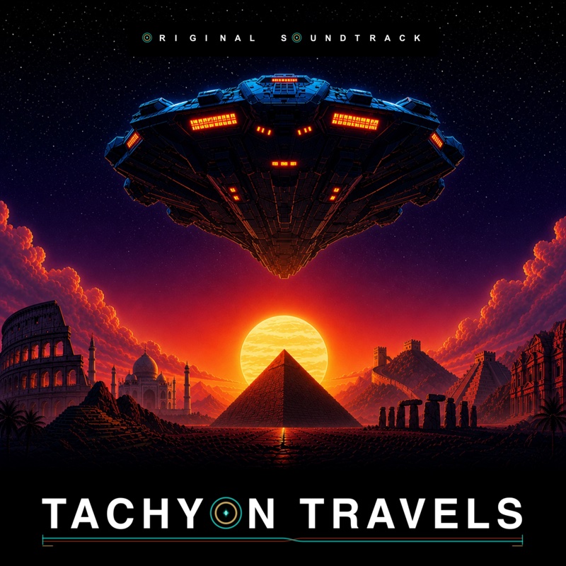 Tachyon Travels Original Soundtrack album cover